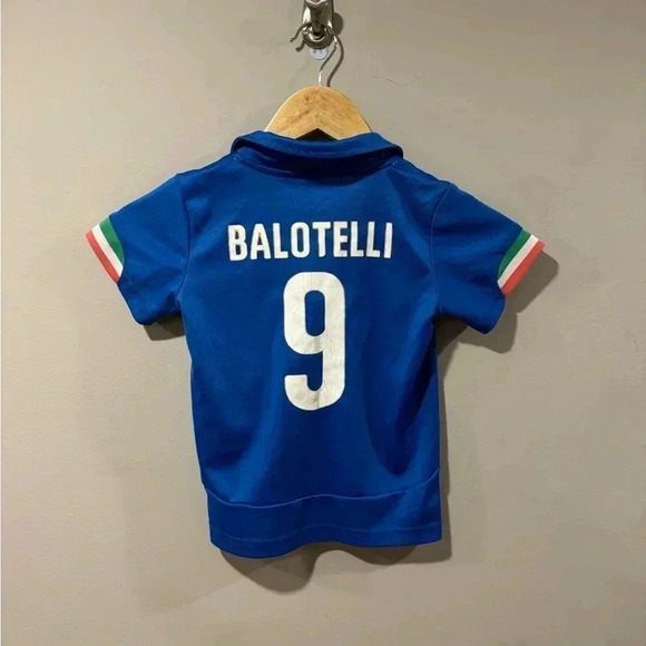 ITALY 2014/2015 #9 Balotelli Football Soccer  Jersey - Picture 2 of 8